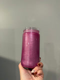 Pink cat eye cup