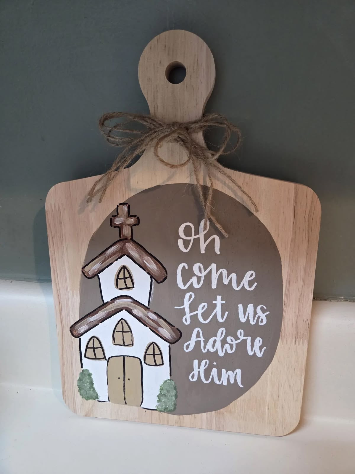 Oh come let us adore him