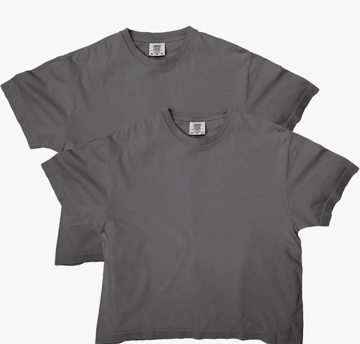 Gray crop top