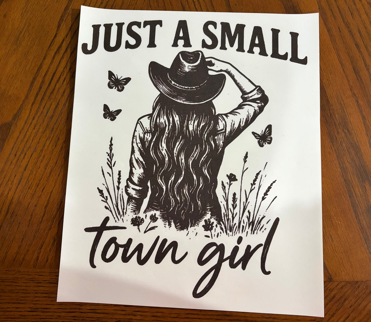 Just a small town girl transfer