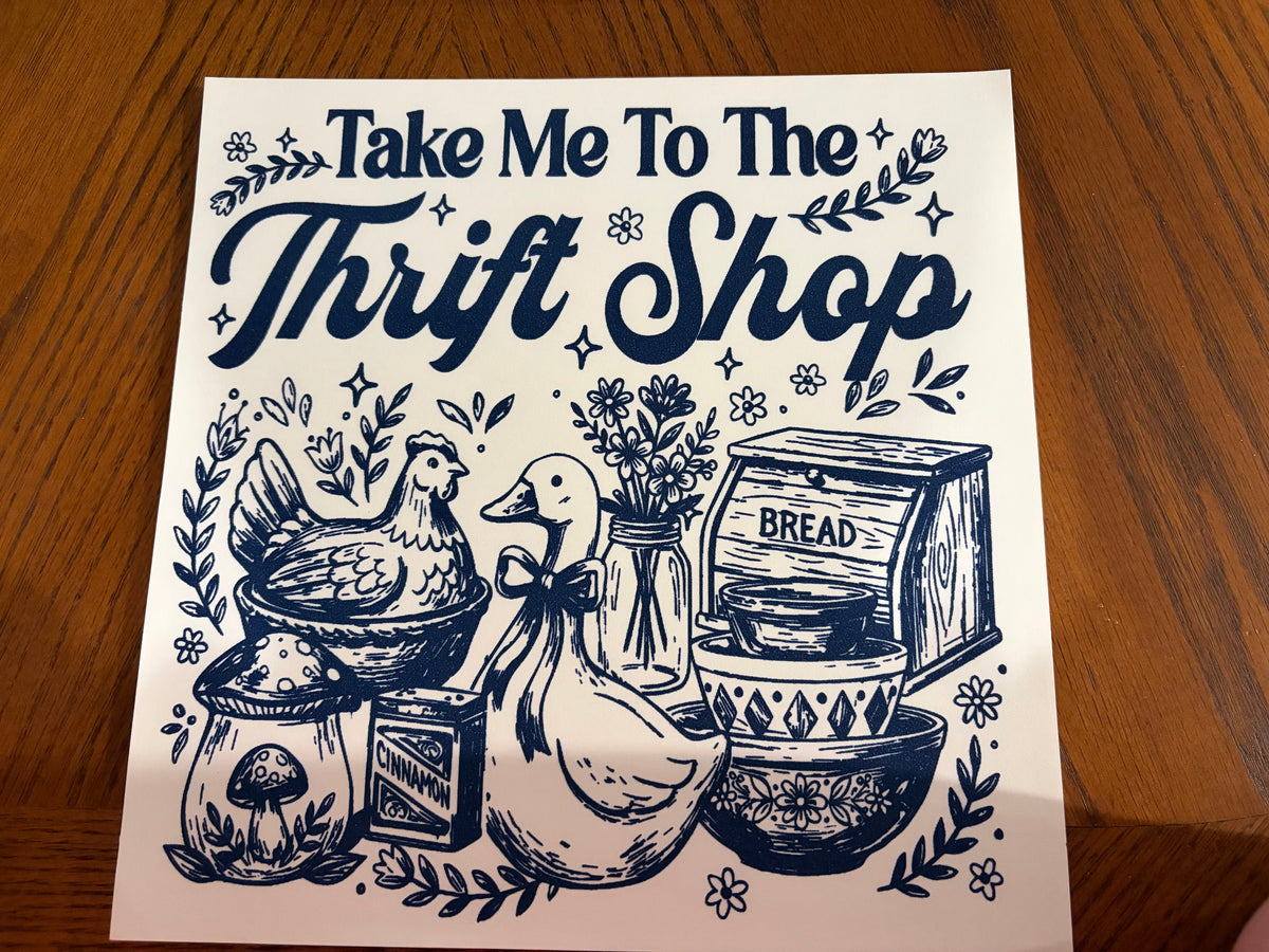 Take me to the thrift store transfer