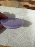 Light purple cup lid
