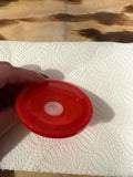 Red cup lid