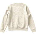 Beige cheetah print sweatshirts